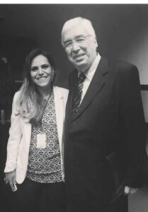 Dra. Ana Paula com o grande amigo de sua família e colega de seu pai, o governador Fleury de SÃO PAULO.